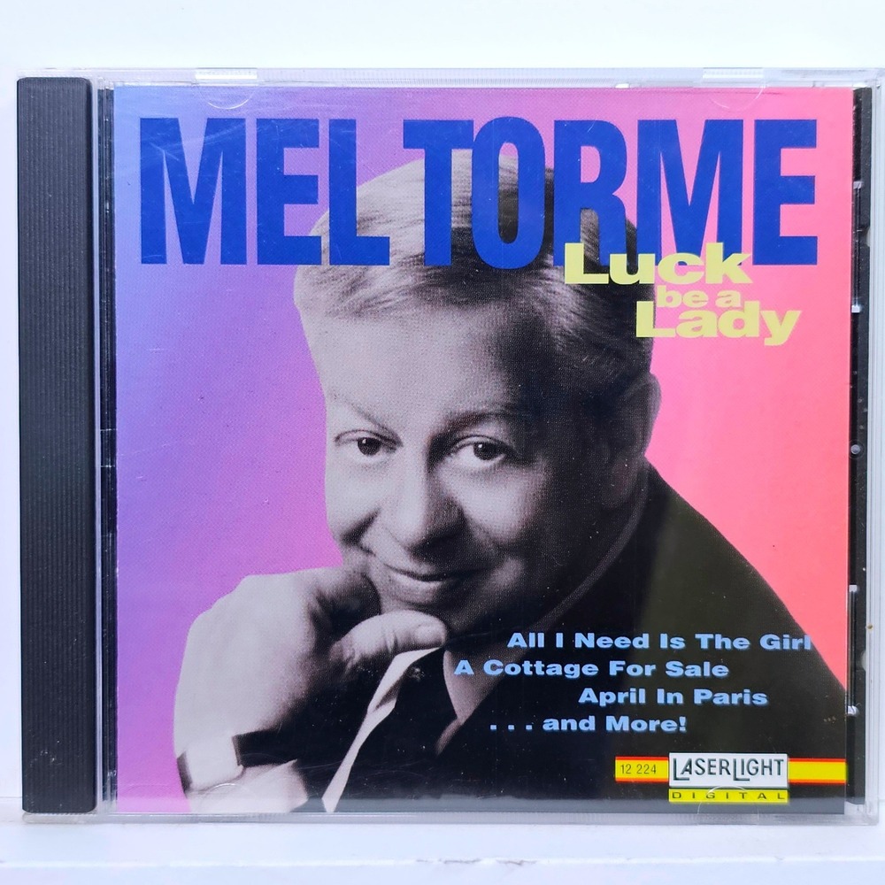 Mel Torme Luck Be‎ A Lady CD 1993 LaserLight 12224 Mono Vocal Jazz Compilation